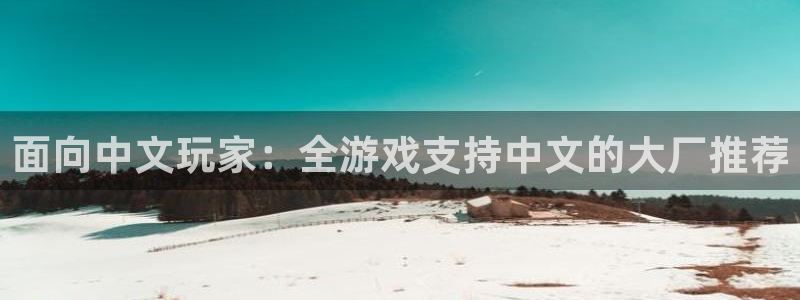 蓝狮在线主营业务：面向中文玩家：全游戏支持中文的大厂推荐