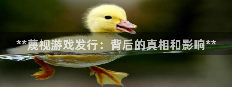 蓝狮技术有限公司：**蔑视游戏发行：背后的真相和影响**