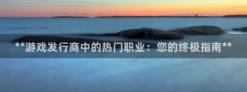 蓝狮在线解绑银行卡怎么解绑：**游戏发行商中的热门职业：您的终极指南**