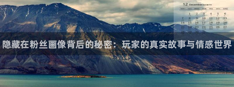 蓝狮集团品牌策划机构：隐藏在粉丝画像背后的秘密：玩家的真实故事与情感世界